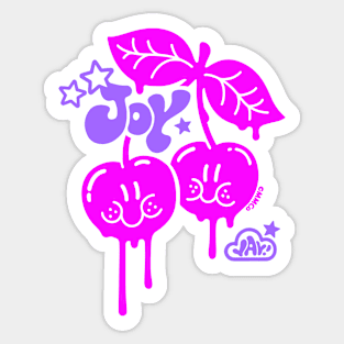 Joy Cherries - Arcade Sticker